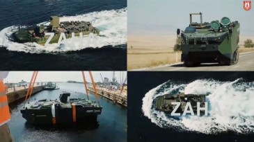 Deniz piyadesinin yeni aracı ZAHA’nın testlerinde bir aşama daha geçildi