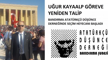 UĞUR KAYAALP GÖREVE YENİDEN TALİP